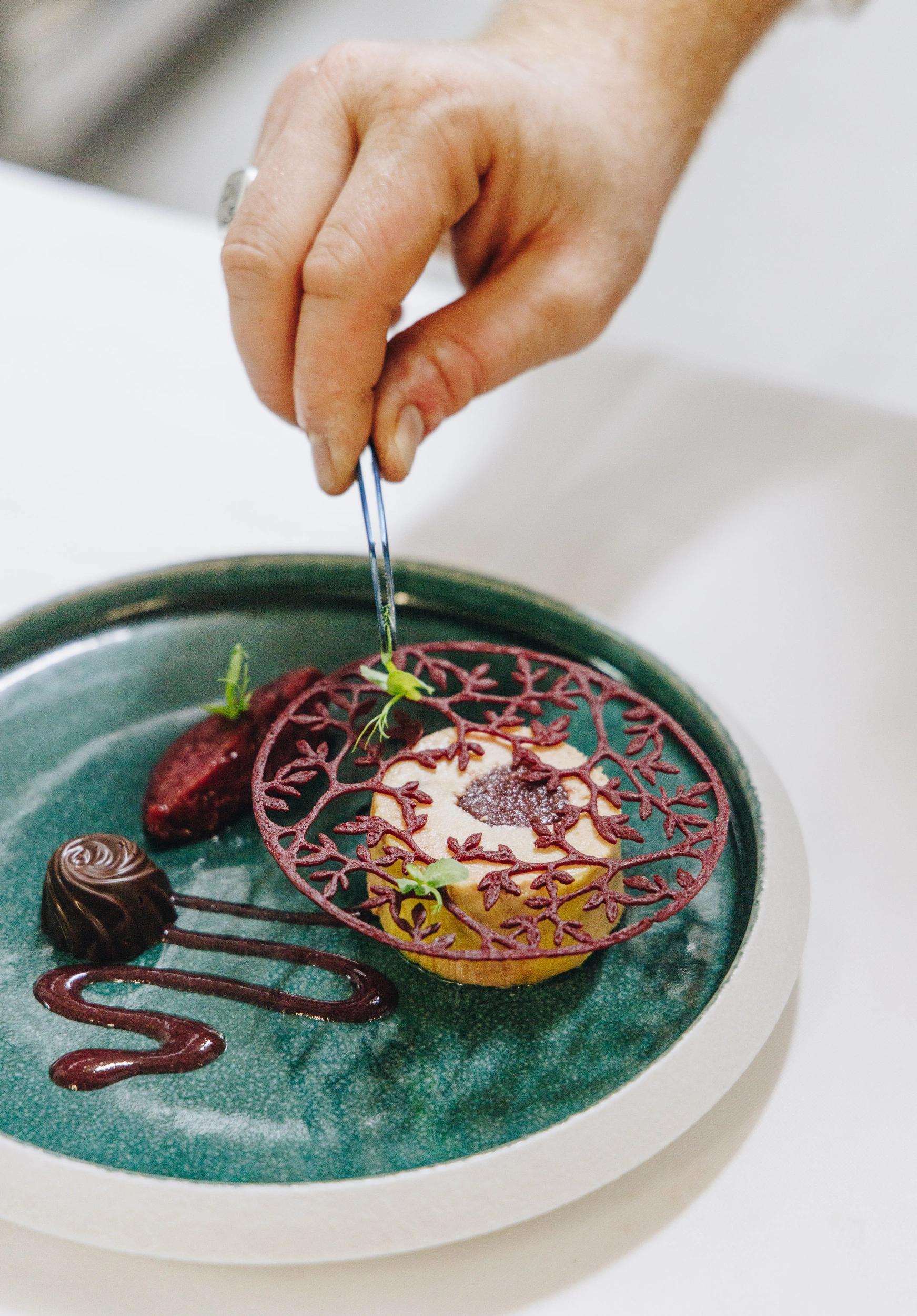 Les desserts gourmands du restaurant gastronomique de l'Hôtel Corsica à Calvi