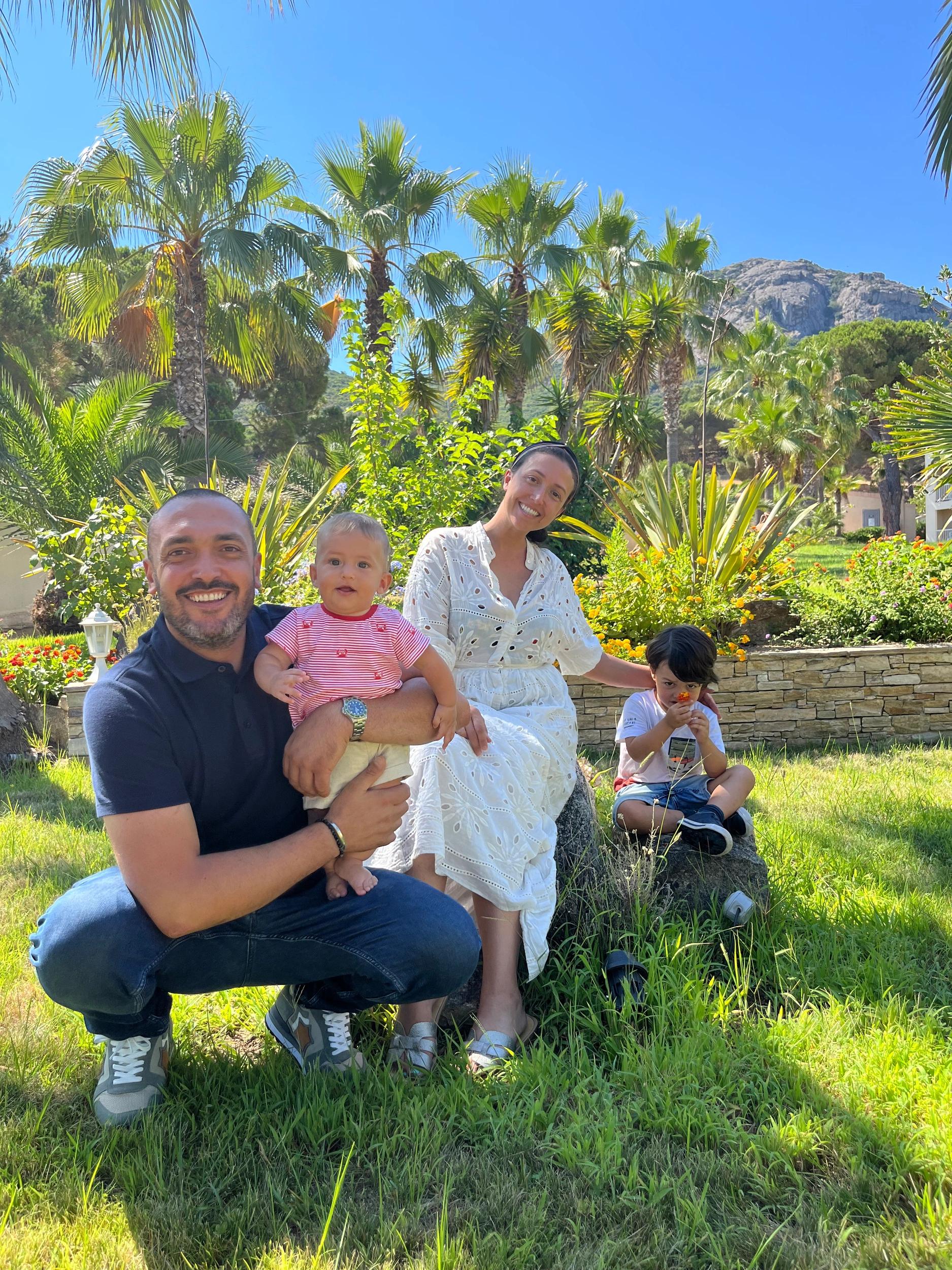 La famille Savelli propriétaires de l’Hôtel Corsica & Spa Serena